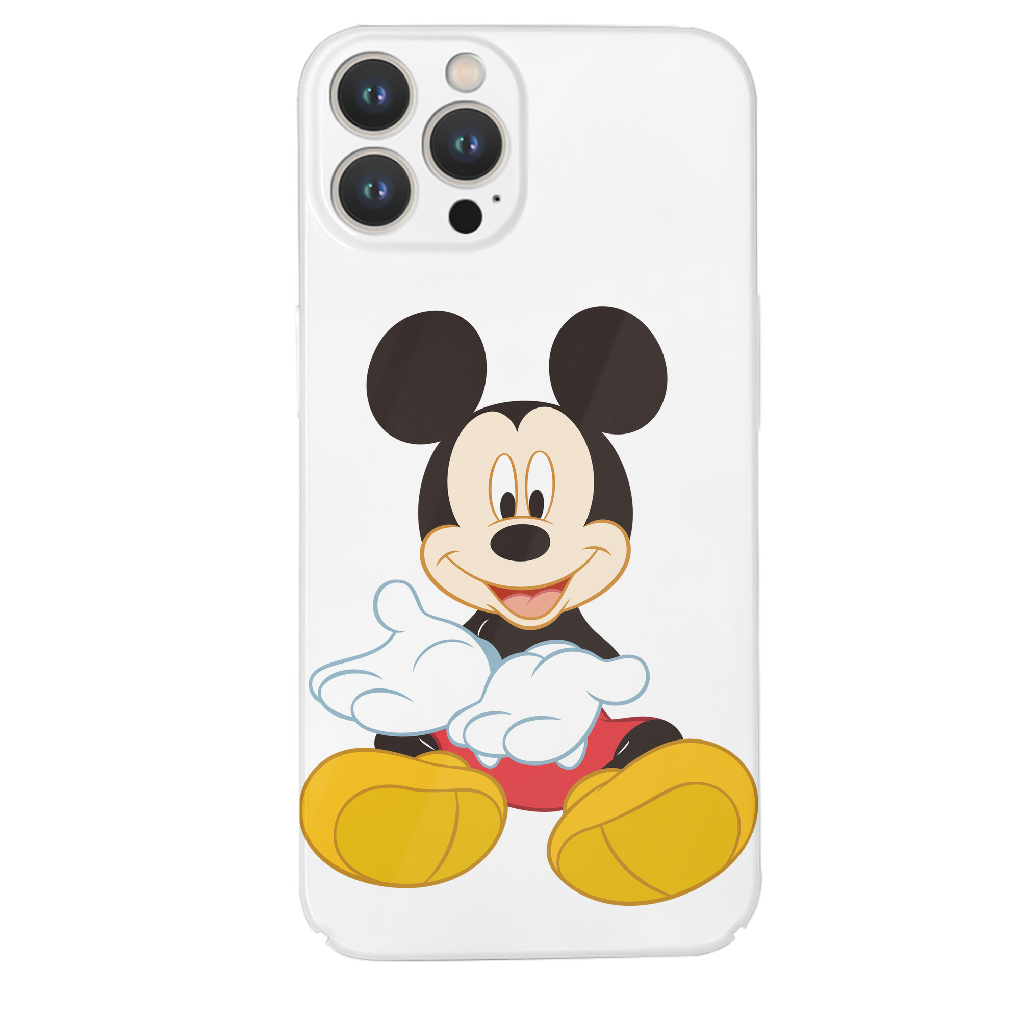 （画像用） ミッキーマウス Mickey Mouse 【iPhone 14シリーズ対応】ハードケース